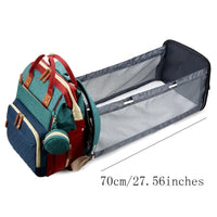 Thumbnail for TravelNest – Always a Resting Place - 2-in-1 Diaper Bag with Baby Bed