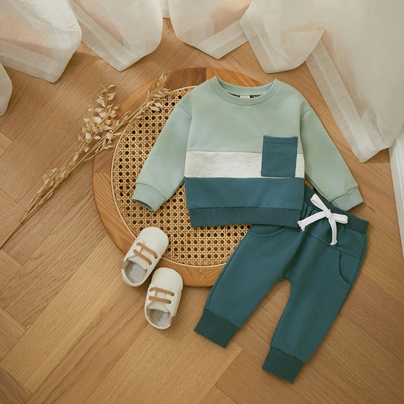Mini Fashion™ - Toddler tracksuit Cotton