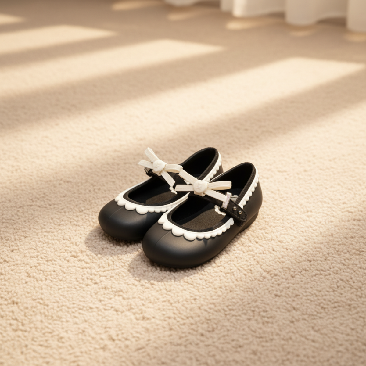 MiniChic – Elegance & Style – Children's Slippers with a Bow