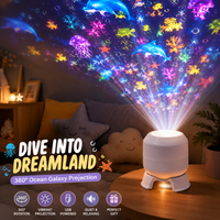 Thumbnail for SeaDream – Fun & Educational – 360° Rotating LED Night Light
