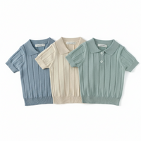 Thumbnail for MiniLuxe – Elegant & Comfortable – Polo Shirt with Knitted Fabric