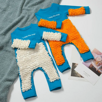 Thumbnail for TinyCleaner – Soft & Practical – Baby Jumpsuit for Crawling and Playing