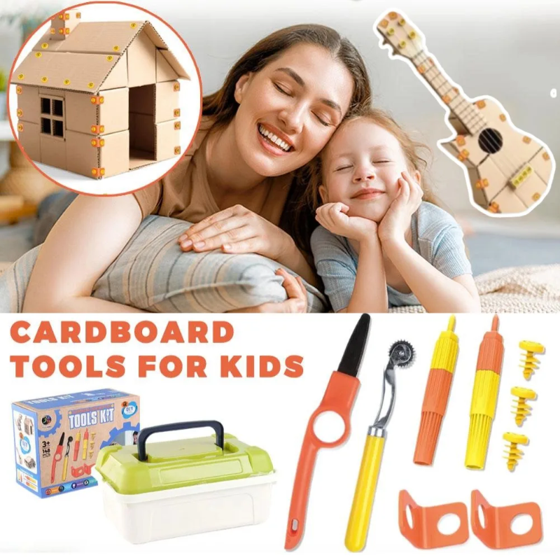 ToolMaster – The Ultimate Tool Set for Cardboard Builders – Kids' Tool Set