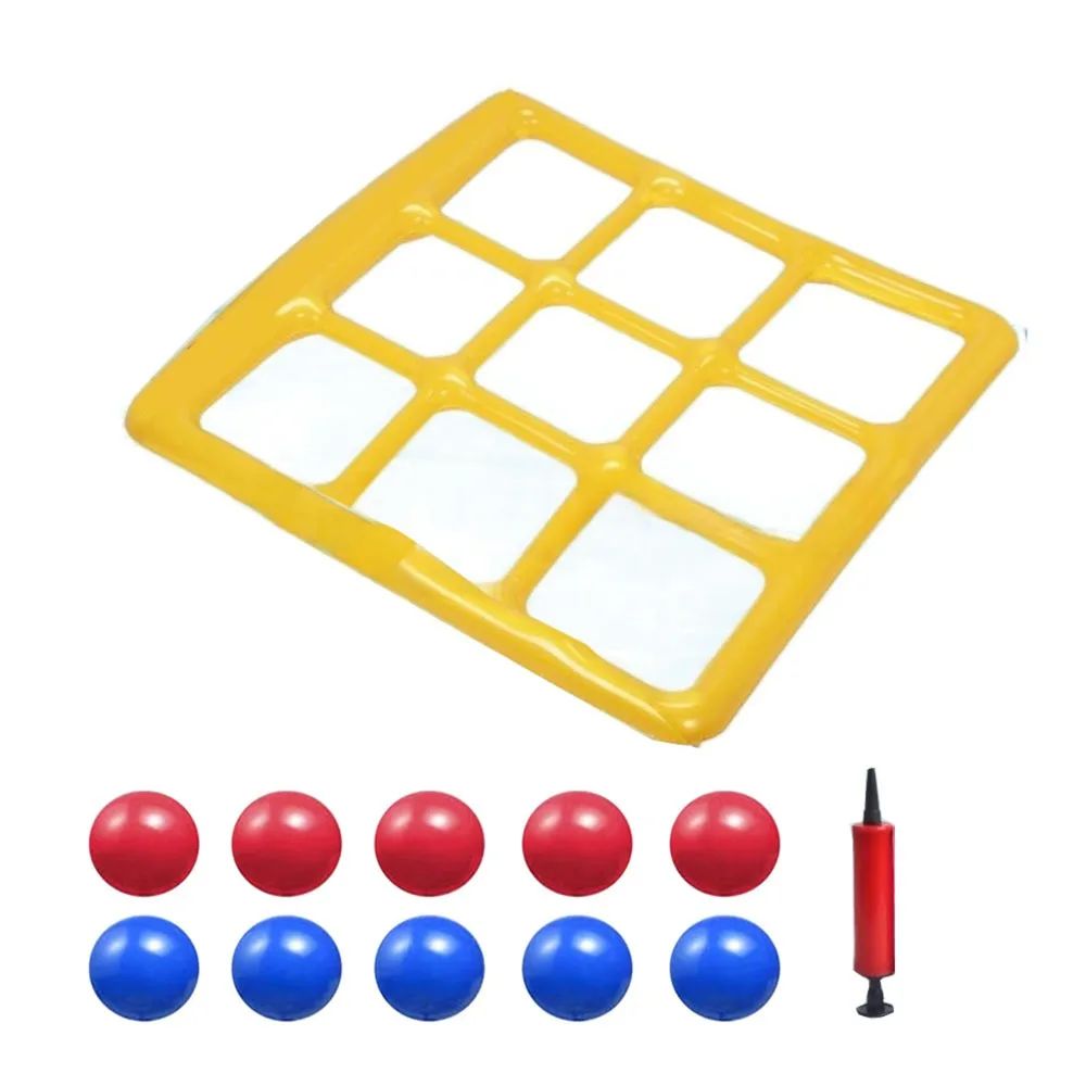 Pool Tic Tac Toe – Colorful & Fun - Pool Four in a Row Play Set