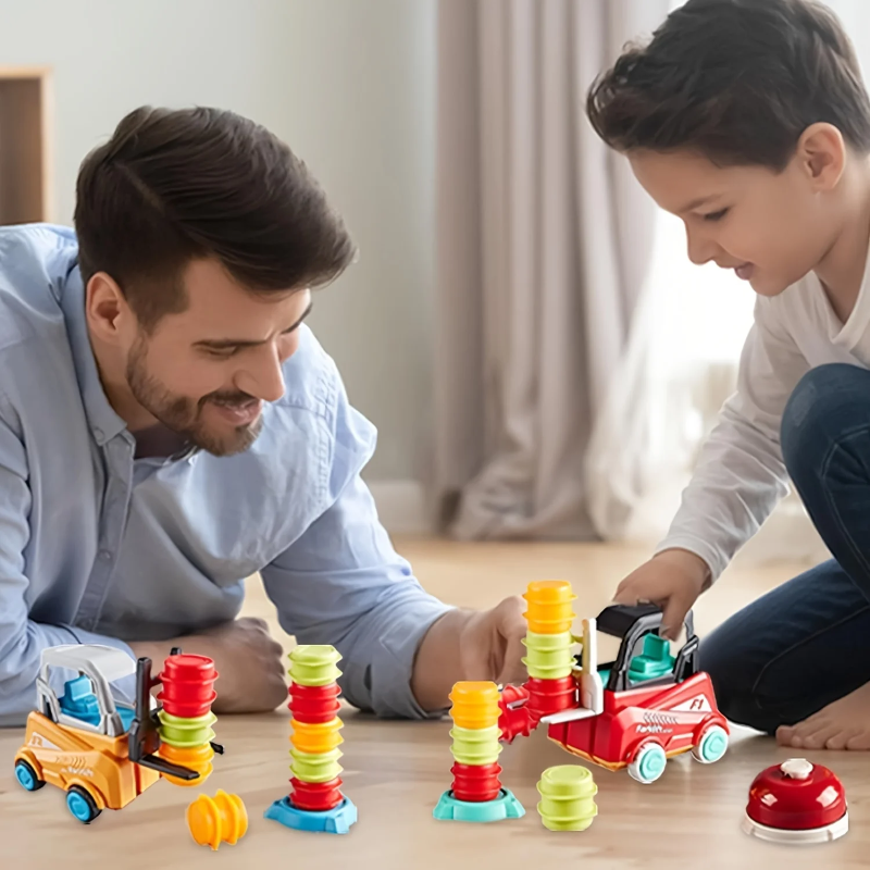 LittleBuilders – Interactive & Safe – Forklift Play Set