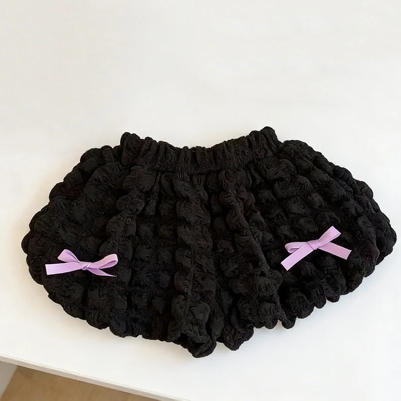 LovelyBloom – Soft & Cute – Kids' Shorts with Ruffles and a Bow