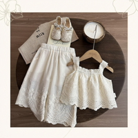 Thumbnail for TinyLuxe – Zomerset Lace Top and Wide-Leg Pants