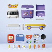 Thumbnail for FoodDrive – Interactive & Creative – Car Kitchen Play Set