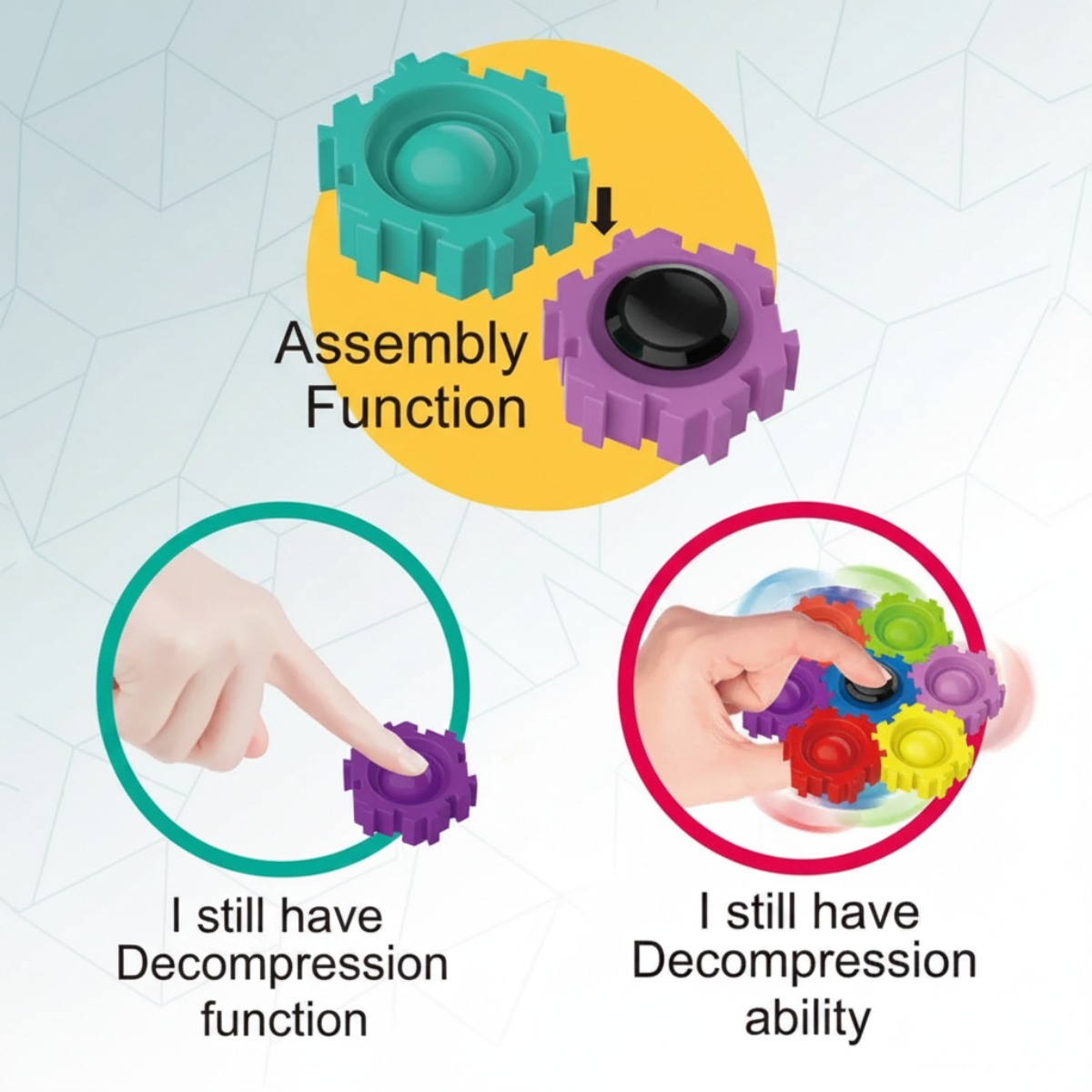 GearSpin – Educational & Interactive – Stress-Relief Toys