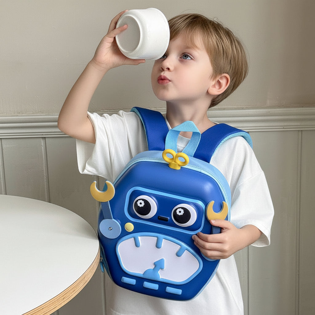 MiniBot – Cool & Practical – Kids' Backpack with Robot Design