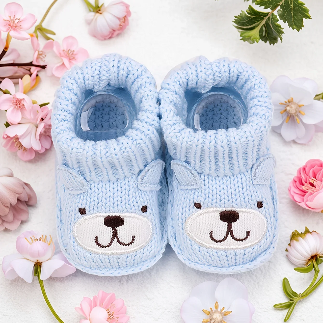 Mini Fashion – Knitted Baby Booties (3-6 months)