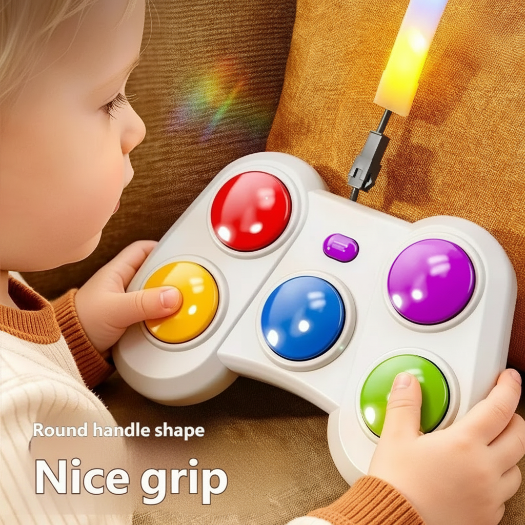 ColorRush – Fun & Challenging – A Light-Up Reaction Game with Color Buttons