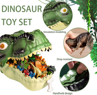 Thumbnail for DinoWorld – Creative & Realistic – Dino Head Play Set