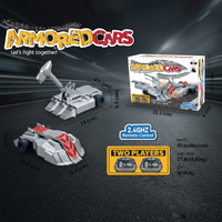 Thumbnail for BattleCars – Durable & Strong – RC Armored Car Set
