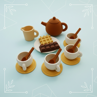 Thumbnail for MiniBrew – Playful & Educational – Silicone Tea Set