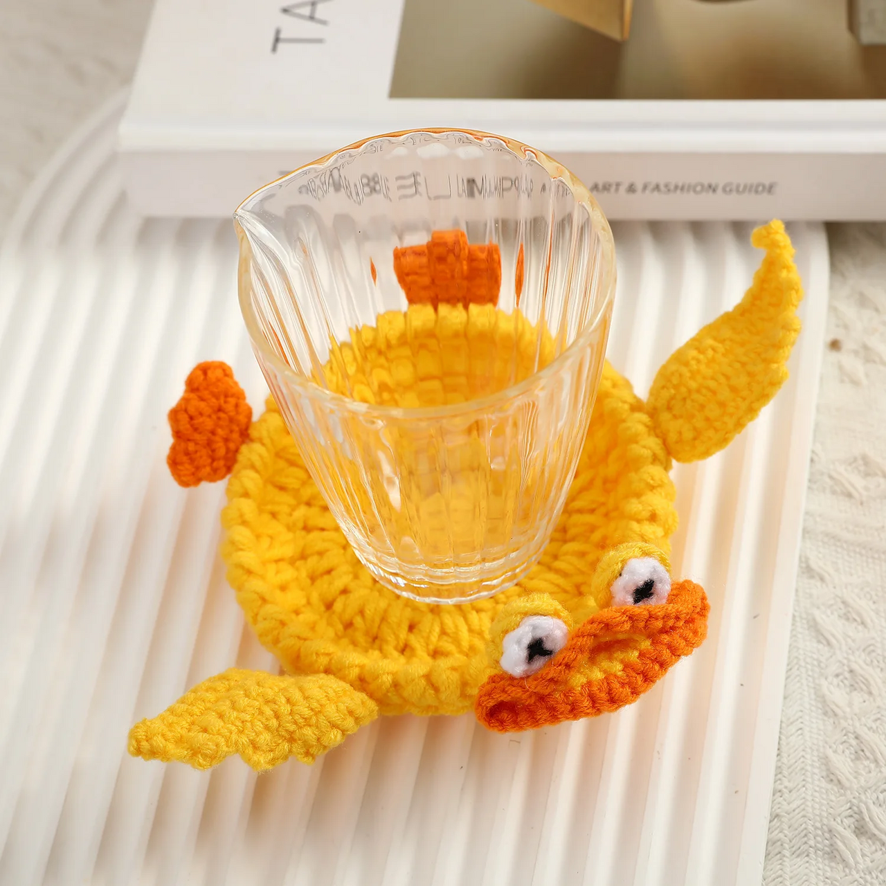 FunnyCritter – Fun & Unique – Crocheted Animals Coaster