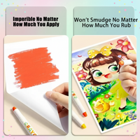 Thumbnail for TinyArt – Educational & Safe – Water-Soluble Washable Marker Set
