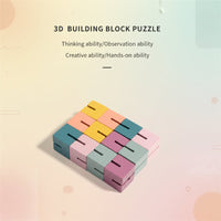 Thumbnail for WoodCraft – Challenging & Educational – 3D Wooden Building Blocks Puzzle