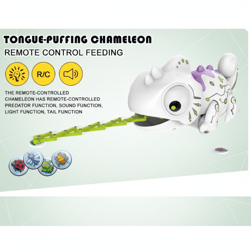SmartChame – Interactive & Playful – RC Remote-Controlled Chameleon