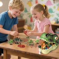 Thumbnail for DinoWorld – Creative & Realistic – Dino Head Play Set