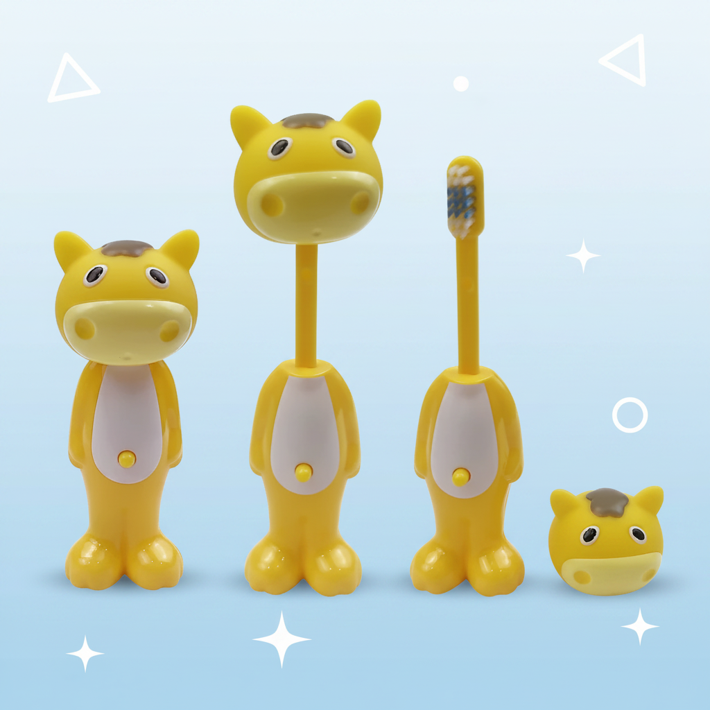 TinyTeeth – Fun & Cute – Animal-Shaped Children's Toothbrush