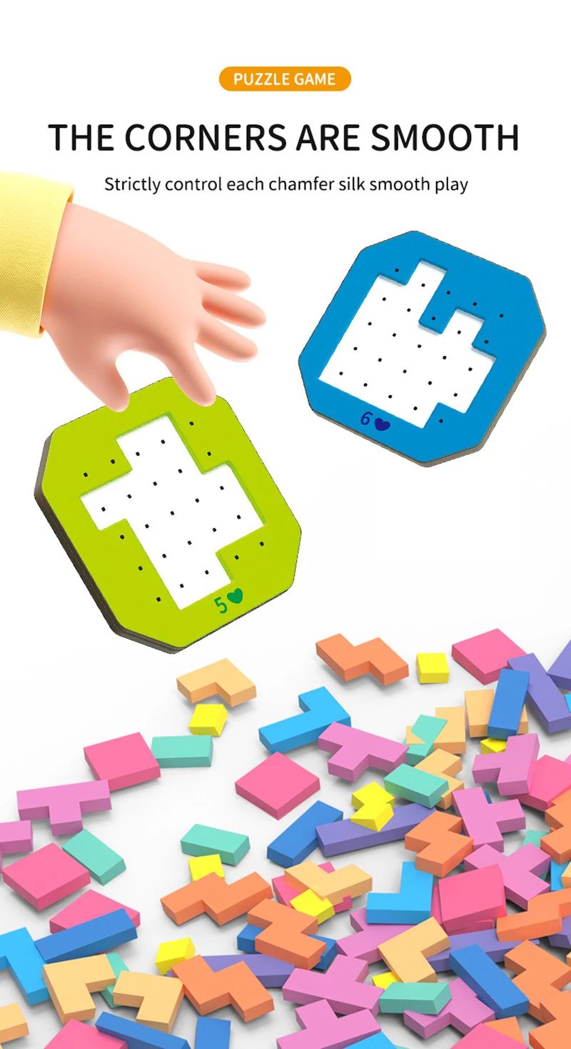 Logic Blocks™ – Color & Creativity - Geometric Puzzle