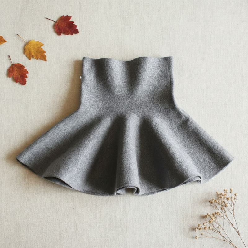 Girls Knitted Skirt – Comfort & Style – Girls' Skirt