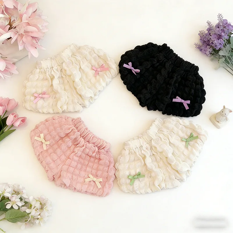 LovelyBloom – Soft & Cute – Kids' Shorts with Ruffles and a Bow