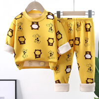 Thumbnail for Mini Fashion™ - Kinder Cartoon Fleece Pyjama