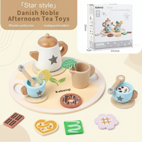 Thumbnail for Woods – Simple & Charming – Wooden Tea Set for Children