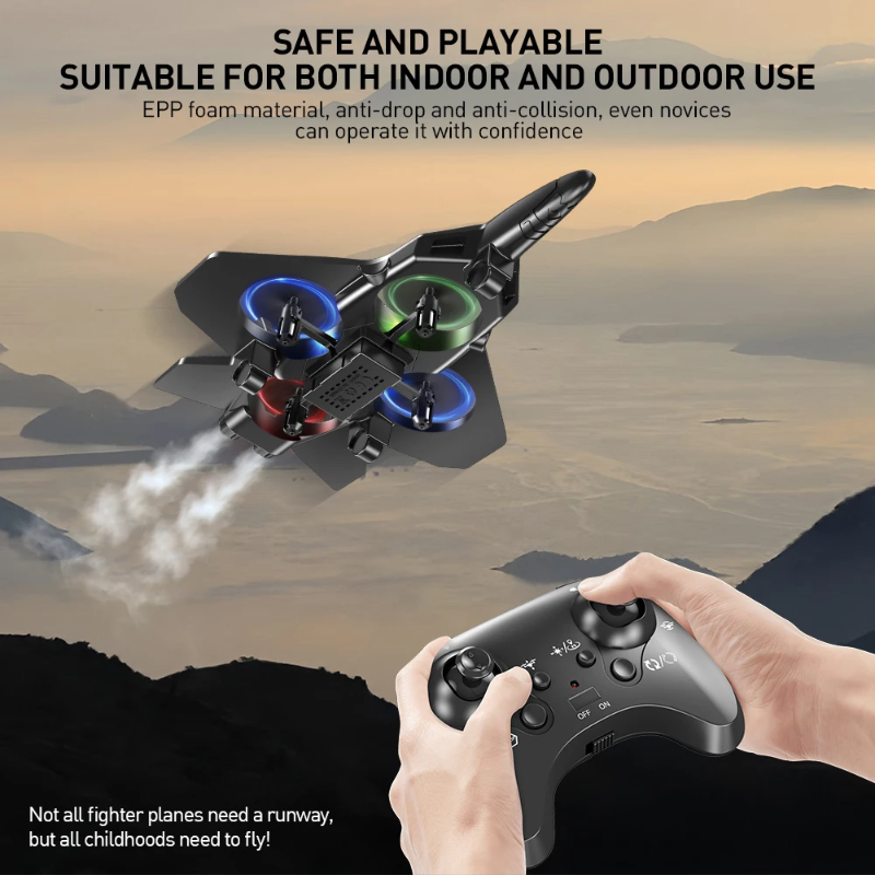 AeroBattle – Action & Fun – RC Stunt Plane with Lights