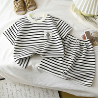 Thumbnail for Kids Stripe Outfit – Trendy & Comfortable – Summer Kids' Outfit