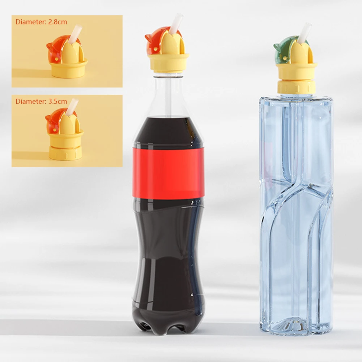 AquaSip – Drinking Fun & Practical – Reusable Bottle Cap for Kids