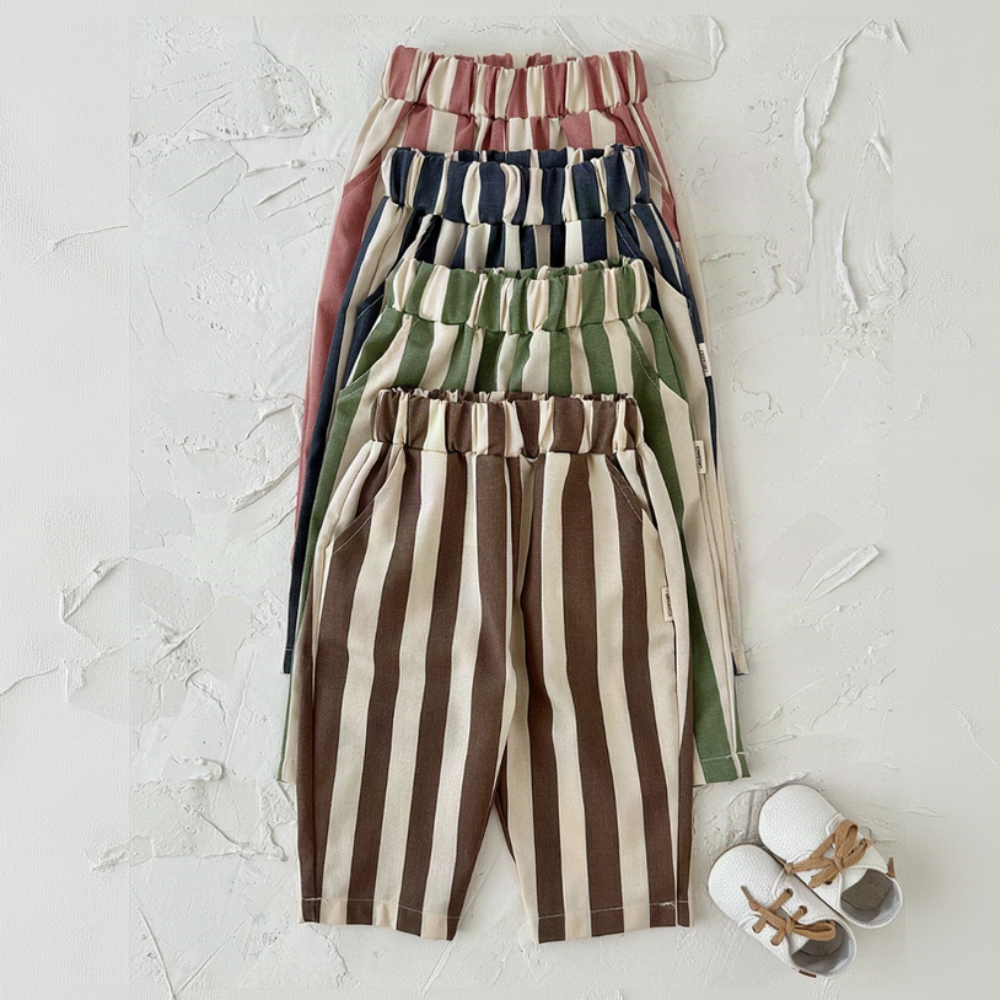 SoftStripe – Soft & Comfortable – Baby Pants with a Striped Design