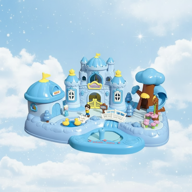 Magnetic Princess Castle – Creative & Magical – Magnetic Dollhouse Play Set