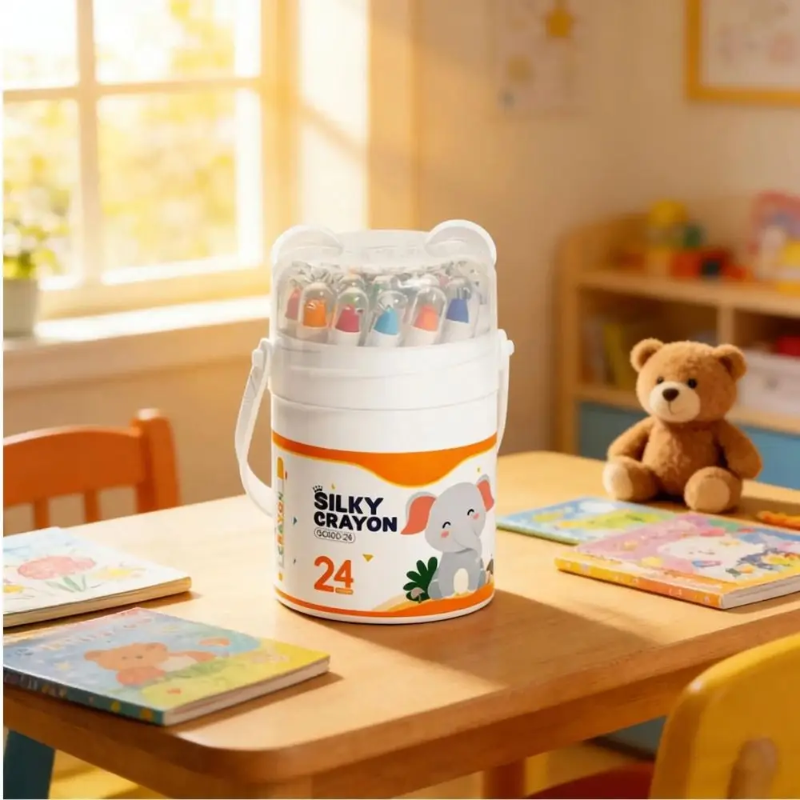 TinyArt – Educational & Safe – Water-Soluble Washable Marker Set