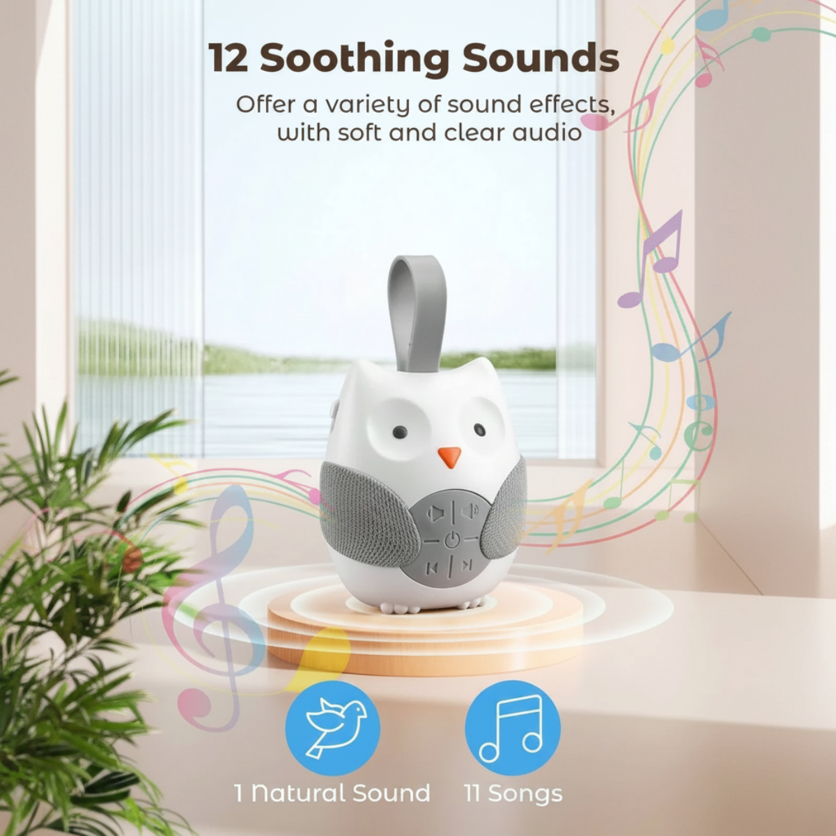 SleepyPal – Soothing & Fun – Night Light with Music