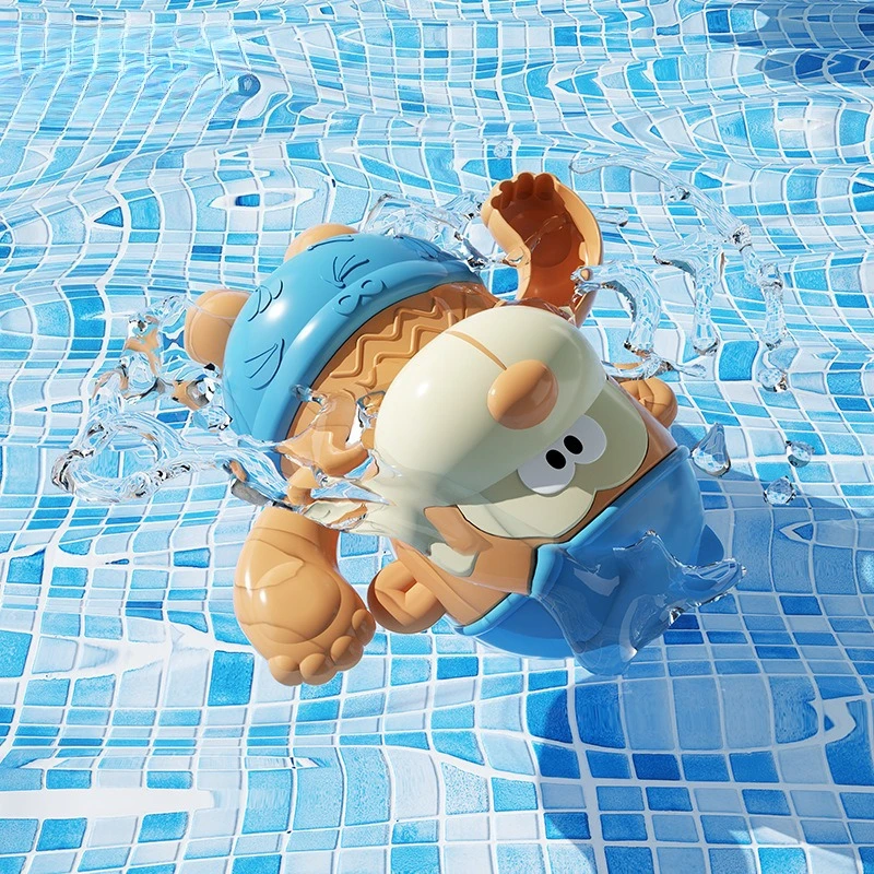 Clockwork Monkey Toy – Playful & Water Fun – Wind-Up Bath Toy