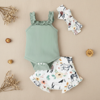 Thumbnail for Baby Girl Summer Outfit – Cute and lightweight – Baby clothing set