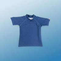 Thumbnail for SunnyGuard – Summery & Protective – Anti-UV Children's Swim Shirt with Short Sleeves
