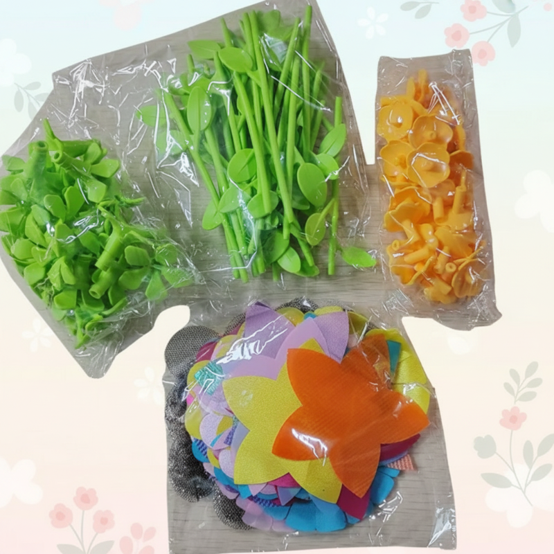 DIY Flower Bouquet Toy – Creative and Interactive – Craft Activity Set with Flowers