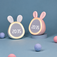 Thumbnail for BunnyGlow – Cute & Practical – Digital Kids' Alarm Clock with Night Light