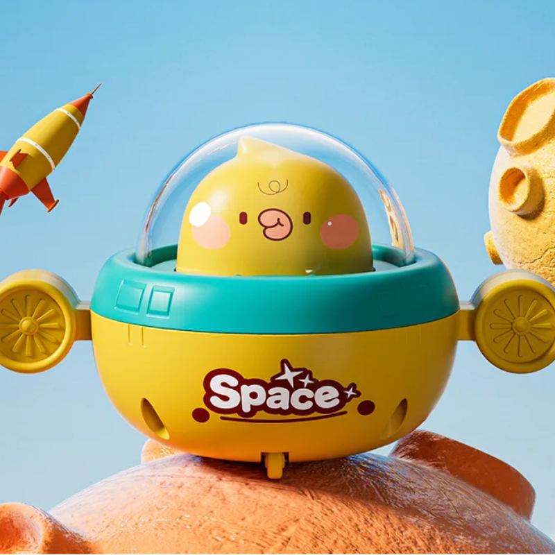 Push and Go UFO Toy – Motor Skills & Play – UFO Toys
