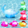 AquaGlow – Safe & Educational – Glowing Bath Toy Set