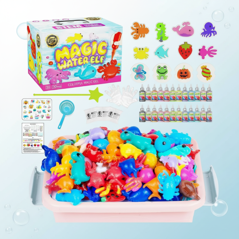 Magic Gel Water Beads – Creative & Sensory – Water Shaping Play Set