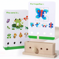 Thumbnail for BrainyKids – Logical & Fun – Wooden Educational Card Game
