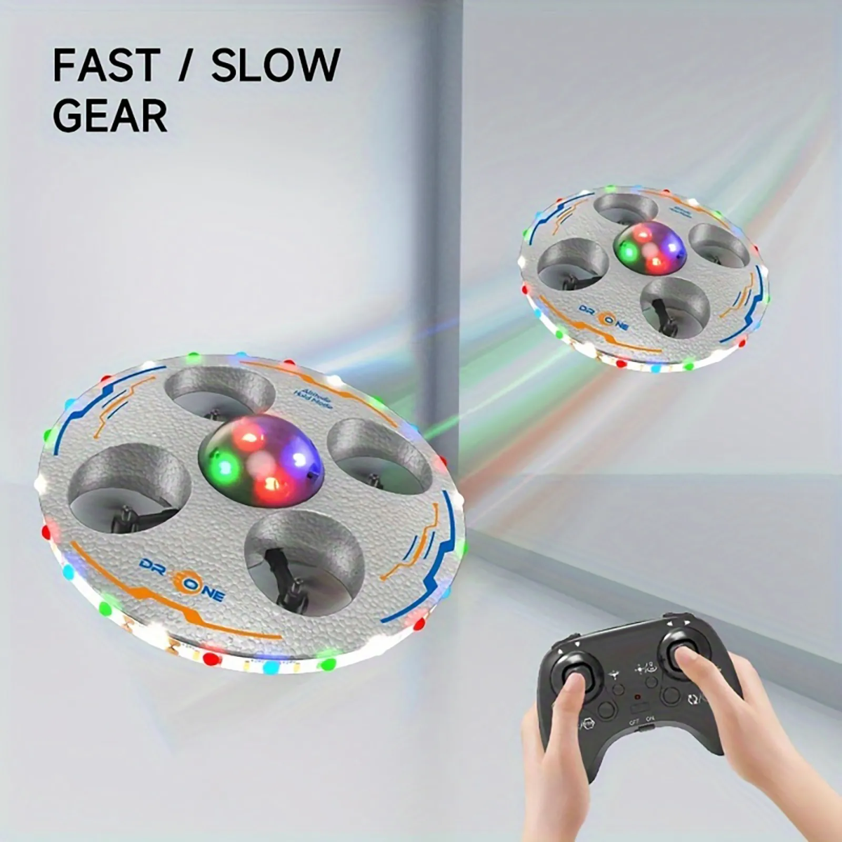 AeroQuest – LED & RC – Hovering UFO Drone