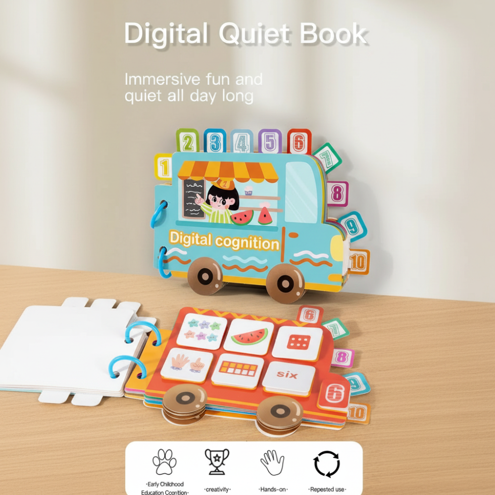 SmartCount – Educational & Fun – Number Book with Counting Activities