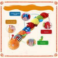 Thumbnail for CuddleCater – Sensory & Developmental – Baby Rattle