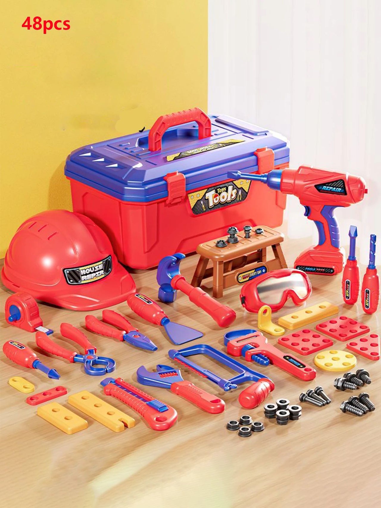 Kids Toolbox – Tough & Educational - Tools Toys